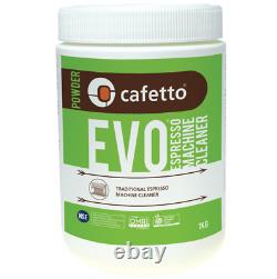 12 X Cleaning Powder Cafetto Evo Organic Coffee Machine Group Head Cleaner 1kg
