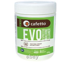 12 XCafetto 500g Evo Organic Espresso Clean Coffee Machine Group Cleaning Powder