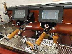 2 Group Espresso Machine Astoria Storm 2018 Rare Copper / Black / Wood Colou