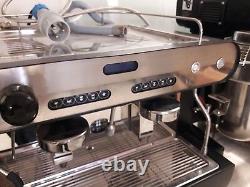 2 Group Star' Espresso machine, Model'MIN2E' w. Large 14lt boiler. Croydon CR0