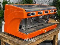 Astoria Calypso 3 Group Orange Espresso Coffee Machine