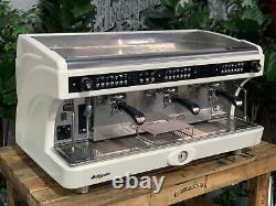 Astoria Calypso 3 Group White Espresso Coffee Machine Commercial Cafe Barista