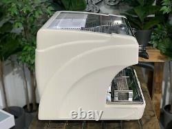 Astoria Calypso Compact 2 Group Brand New High Cup White Espresso Coffee Machine