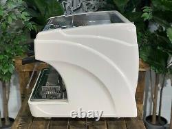 Astoria Calypso Compact 2 Group Brand New High Cup White Espresso Coffee Machine