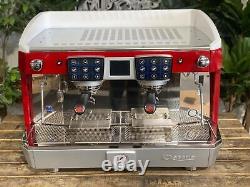 Astoria Core 600 2 Group Brand New Red Espresso Coffee Machine Commercial Cafe