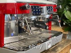 Astoria Core 600 2 Group Brand New Red Espresso Coffee Machine Commercial Cafe