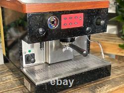 Astoria Leone 1 Group Espresso Coffee Machine Black Home Domestic Barista Latte