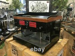Astoria Leone Black 2 Group Espresso Coffee Machine Commercial Wholesale Cafe