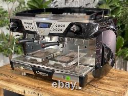 Astoria Plus 4 You Ts 2 Group High Cup Black Espresso Coffee Machine Commercial