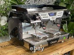 Astoria Plus 4 You Ts 2 Group High Cup Black Espresso Coffee Machine Commercial