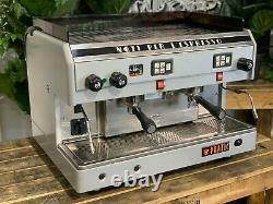 Astoria Pratic 2 Group Grey Espresso Coffee Machine Commercial Cafe Barista