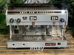 Astoria Pratic 2 Group Grey Espresso Coffee Machine Commercial Cafe Barista