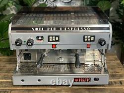 Astoria Pratic 2 Group Grey Espresso Coffee Machine Commercial Cafe Barista