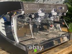 Astoria Sabrina 2 Group Black Espresso Coffee Machine Commercial Cafe Barista