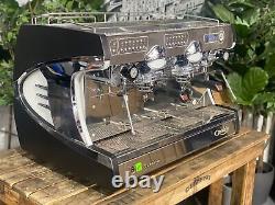 Astoria Sabrina 2 Group Black Espresso Coffee Machine Commercial Cafe Barista