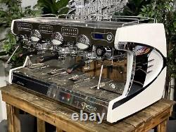 Astoria Sabrina 3 Group White Espresso Coffee Machine Commercial Cafe Wholesale