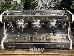 Astoria Sabrina 3 Group White Espresso Coffee Machine Commercial Cafe Wholesale