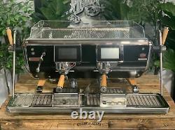Astoria Storm 2 Group Black And Timber Brand New Espresso Coffee Machine Cafe