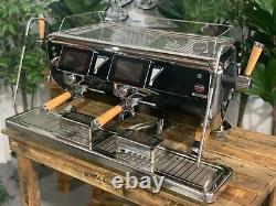 Astoria Storm 2 Group Black And Timber Brand New Espresso Coffee Machine Cafe