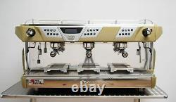 Astoria Valina Plus 4U Coffee Machine +4U (3Group) Chrome & Gold