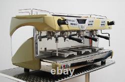 Astoria Valina Plus 4U Coffee Machine +4U (3Group) Chrome & Gold