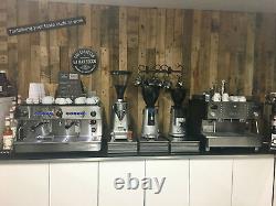 BRAND NEW Iberital IB7 2 Group WHITE Espresso Coffee Machine EXC VAT