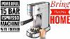 Best Espresso Maker Wirsh Espresso Machine 15 Bar Full Review 2022