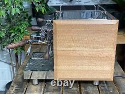 Bezerra Duo Mn Full Custom Timber 1 Group Demo Espresso Coffee Machine Domestic