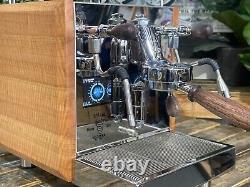 Bezerra Duo Mn Full Custom Timber 1 Group Demo Espresso Coffee Machine Domestic