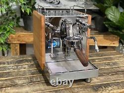 Bezerra Duo Mn Full Custom Timber 1 Group Demo Espresso Coffee Machine Domestic