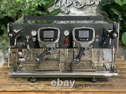 Bfc Aviator 2 Group Custom Dark Green & Black Espresso Coffee Machine Commercial