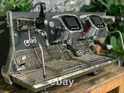 Bfc Aviator 2 Group Custom Dark Green & Black Espresso Coffee Machine Commercial