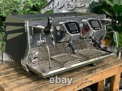 Bfc Aviator 2 Group Custom Dark Green & Black Espresso Coffee Machine Commercial