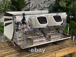 Bfc Aviator 2 Group Custom White Espresso Coffee Machine