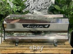 Bfc Aviator 3 Group Black & Stainless Espresso Coffee Machine Commercial Cafe