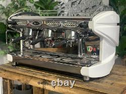Bfc Lira 3 Group White Espresso Coffee Machine Commercial Custom Cafe Wholesale