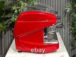 Bfc Lira Compact 2 Group Espresso Coffee Machine Red Commercial Cafe Cappuccino