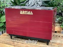 Boema Classic 2 Group Semi Automatic Stainless Steel Espresso Coffee Machine Bar