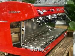 Boema Conti X-one Tci 3 Group Red High Cup Espresso Coffee Machine Commercial