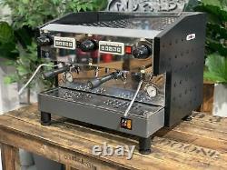 Boema D-2v15a 2 Group Black & Stainless Espresso Coffee Machine Commercial