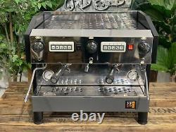 Boema D-2v15a 2 Group Black & Stainless Espresso Coffee Machine Commercial