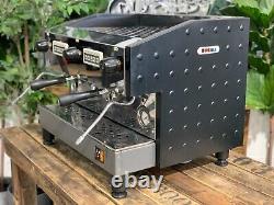 Boema D-2v15a 2 Group Black & Stainless Espresso Coffee Machine Commercial