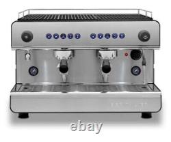 Brand new IBERITAL IB7 COMPACT 2 GROUP COFFEE espresso MACHINE