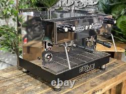 Brugnetti Gamma 2 Group Black Stainless Espresso Coffee Machine
