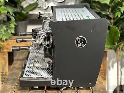 Brugnetti Guilia 3 Group Brand New Black Espresso Coffee Machine Commercial Cafe