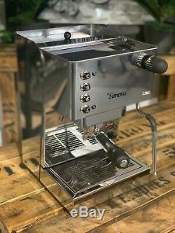 Brugnetti Simona 1 Group Stainless Steel Brand New Espresso Coffee Machine Home