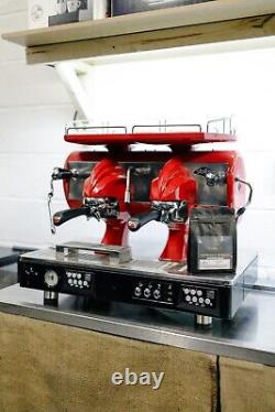 C. M. A. Sibilla 2 Group Commercial Espresso Coffee Machine Refurbished Rare