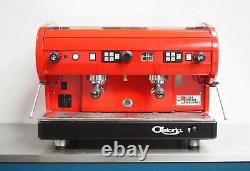 CMA Astoria 2 Group Lisa Bold Lipstick Red Coffee Espresso Machine- Simply WOW