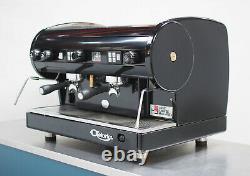 CMA Astoria 2 Group Lisa Coffee Espresso Machine Deep Lustrous Black