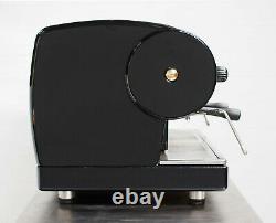 CMA Astoria 2 Group Lisa Coffee Espresso Machine Deep Lustrous Black